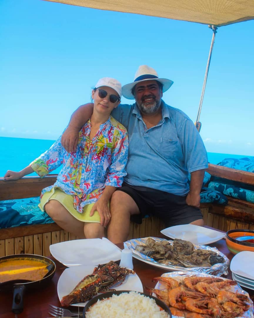 Zanzibar Sunset Marriage Proposal aboard Traditional Dhow